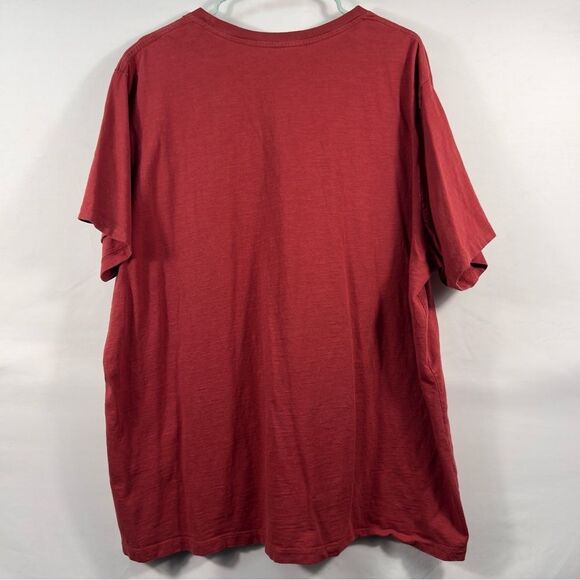 Levi's Men's Short Sleeve Red Tee 0712 - Picture 3 of 7